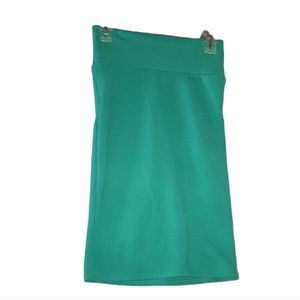 LuLaRoe Cassie X-Small Women's Skirt Deep Sea Foam Green